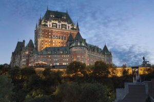 Fairmont Le Château Frontenac hôtel gay de Québec