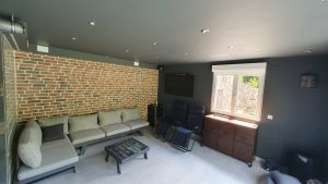 espace TV transats